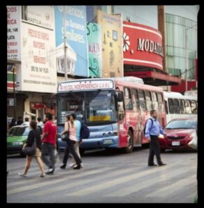 Using Public Transportation to Reach the Nearest Store