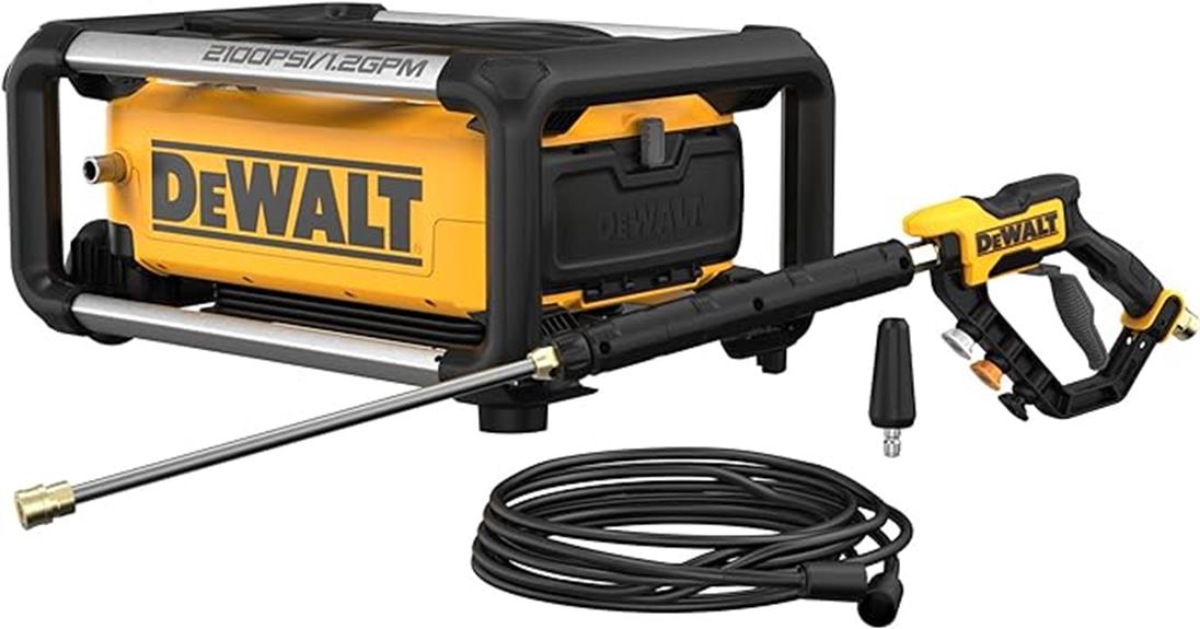 dewalt 2100 psi power washer