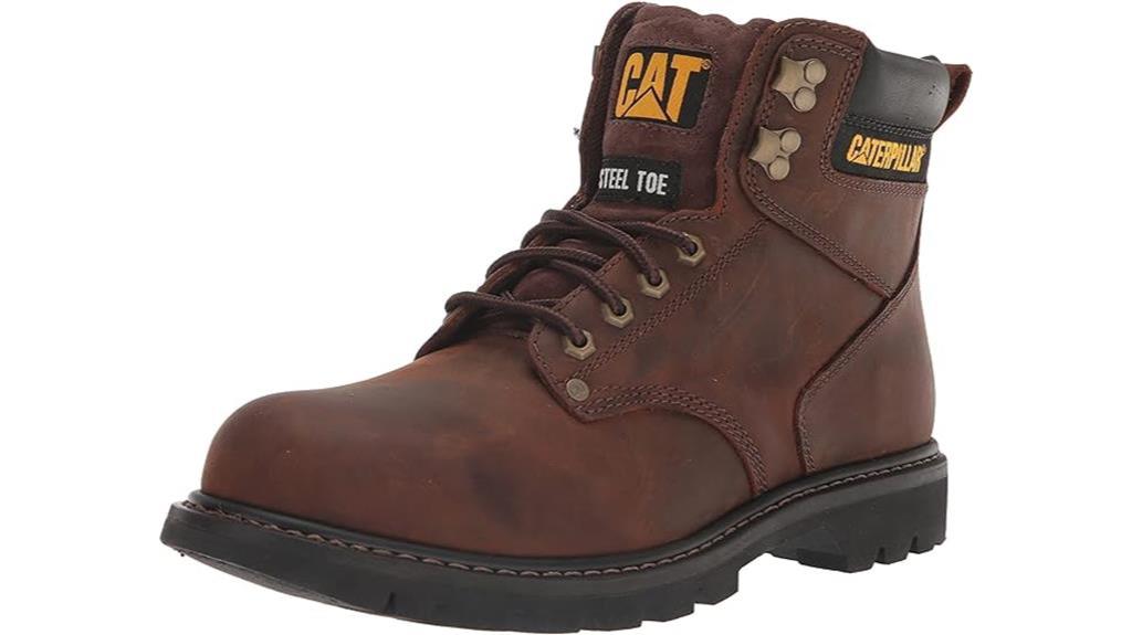 durable steel toe work boot
