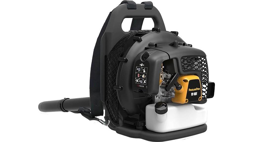 poulan pro backpack leaf blower